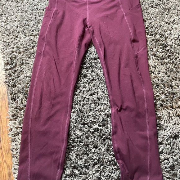 Fabletics Deep Purple Leggings - Picture 1 of 4